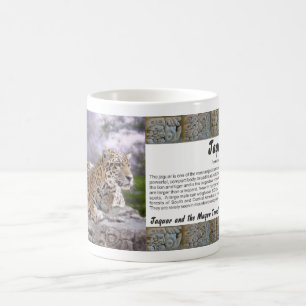 Jaguar und Mayan Temple Kaffeetasse
