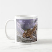 Jaguar und Mayan Temple Kaffeetasse (Links)