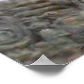 Jaguar und Mayan Temple Poster (Ecke)