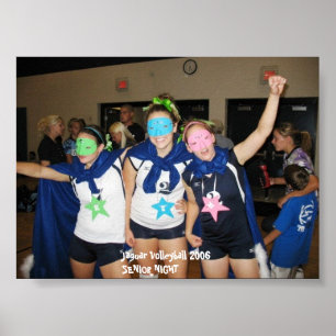 Jaguar-Volleyball-Senior-Nacht Poster