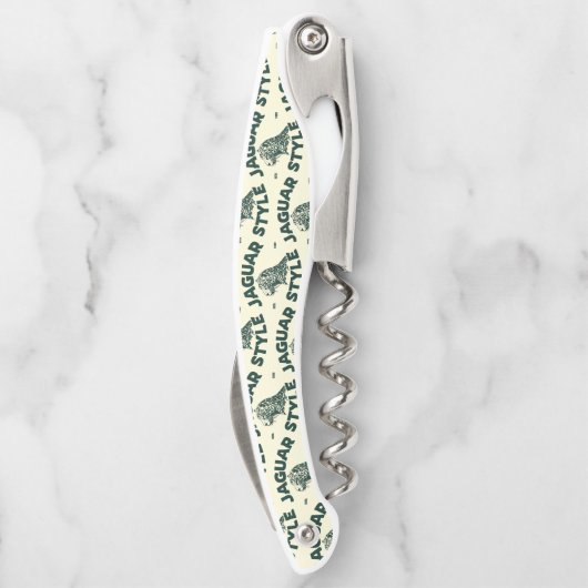 Jaguar Waiter's Corkscrew Kellnermesser (Rückseite)