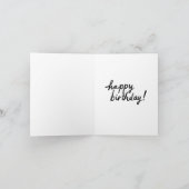 Jaguar Watercolor Happy Birthday (Innenseite)