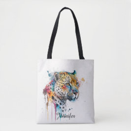 Jaguar Watercolor Tasche