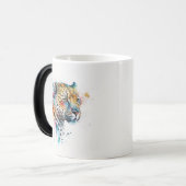 Jaguar Watercolor Verwandlungstasse (Vorderseite Links)