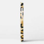 Jaguar Wild Animal Print Personalisiert Name Case-Mate iPhone Hülle (Rückseite / Links)