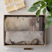 Jaguar Wild Cat Watercolor Seidenpapier (Geschenk)