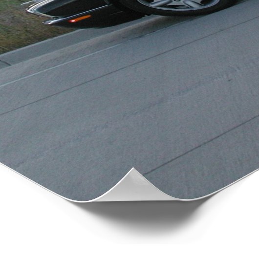 Jaguar XJ8 Poster (Ecke)