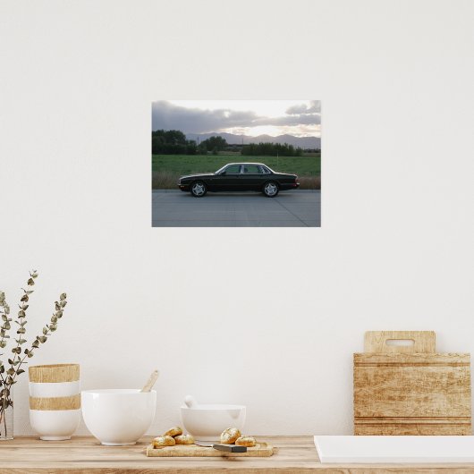 Jaguar XJ8 Poster (Küche)