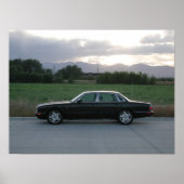 Jaguar XJ8 Poster (Vorne)