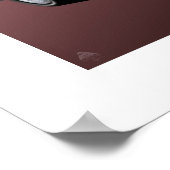 Jaguar XJ-S Convertible Poster (Ecke)