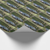 Jaguar XJS V12 Cabriolet Geschenkpapier (Ecke)