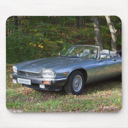Jaguar XJS V12 Cabriolet Mousepad (Vorne)