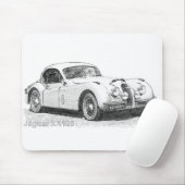 Jaguar XK120 Mousepad (Mit Mouse)