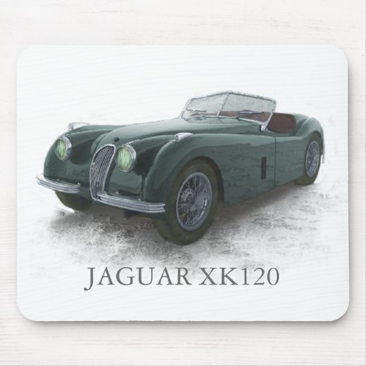 JAGUAR XK120 MOUSEPAD (Vorne)