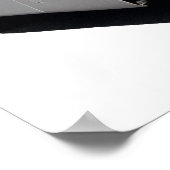 Jaguar XK120 Poster (Ecke)