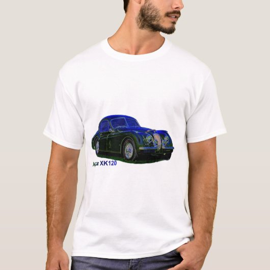 Jaguar XK120 T-Shirt (Vorderseite)