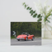 Jaguar XK140 Postkarte (Stehend Vorderseite)