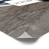 Jaguar XK8 Cabriolet Poster (Ecke)