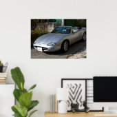 Jaguar XK8 Cabriolet Poster (Heimbüro)