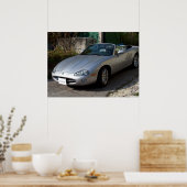 Jaguar XK8 Cabriolet Poster (Küche)