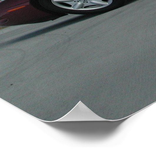 Jaguar XK8 Coupe Poster (Ecke)