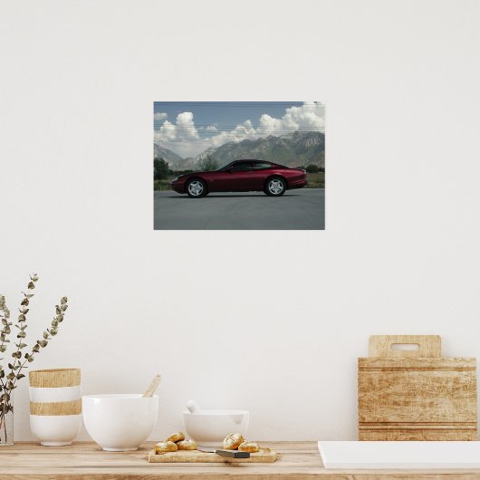 Jaguar XK8 Coupe Poster (Küche)