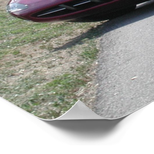 Jaguar XK8 Coupe Poster (Ecke)