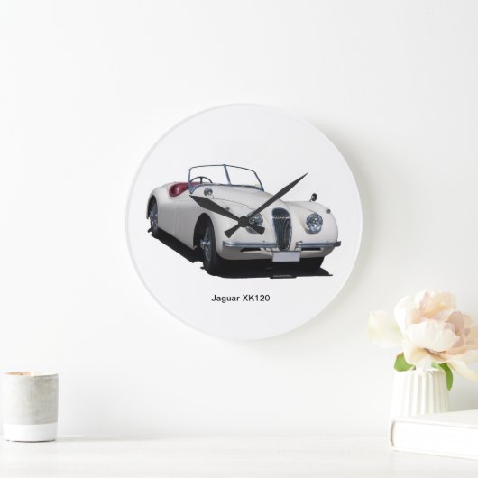 Jaguar XK 120 Große Wanduhr (Zuhause)