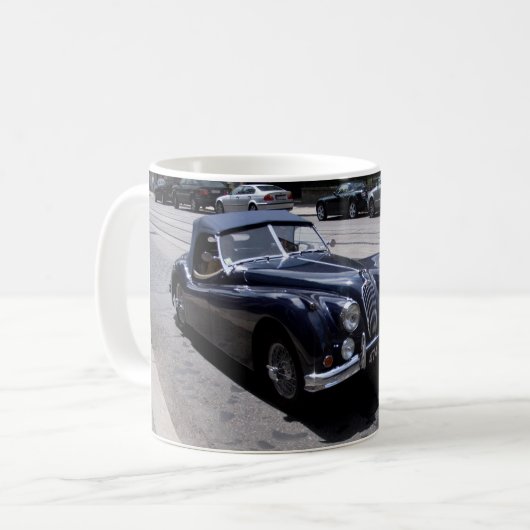 Jaguar XK 120 Kaffeetasse (Vorderseite Links)