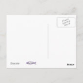 JAGUAR XK 120 POSTKARTE (Rückseite)