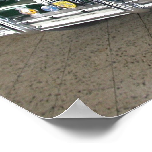 Jaguar XK Poster (Ecke)