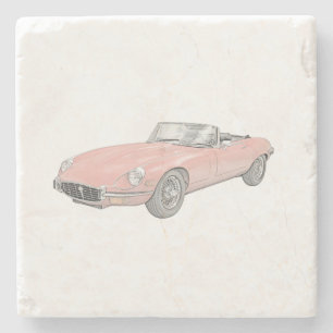 Jaguar XKE 1972 Steinuntersetzer