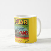 Jaguar Yams Label Kaffeetasse (VorderseiteRechts)