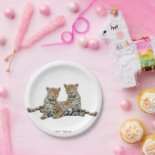 Jaguarbild für Papierplatte Pappteller (Party)