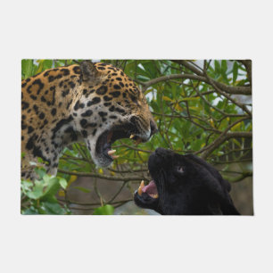 Jaguare in Liebe Fußmatte