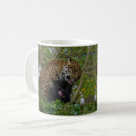 Jaguare in Liebe Kaffeetasse