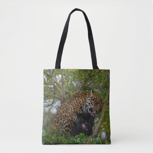 Jaguare in Liebe Tasche (Vorderseite)