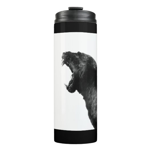 Jaguarflasche Thermosbecher (Vorderseite)