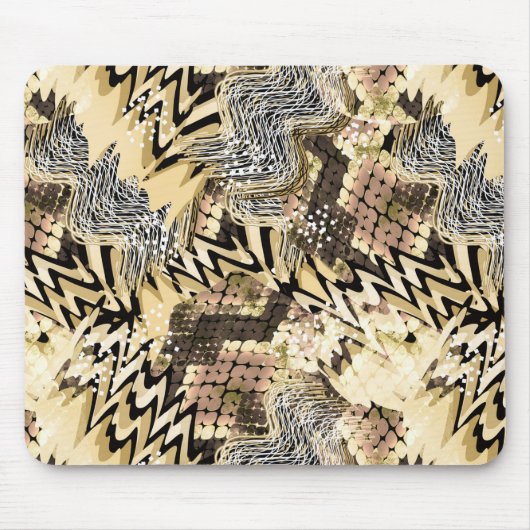 Jaguarhaut, Schlangen Mousepad (Vorne)