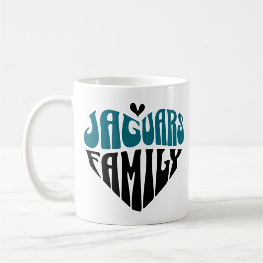 Jaguars Family Fan-Geschenk Kaffeetasse (Links)