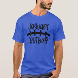 Jaguars Football School Spirit Team Mascot Spiel N T-Shirt