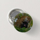 Jaguars in Love Silver Button (Vorne & Hinten)