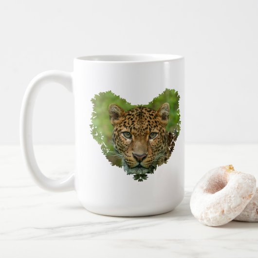 Jaguars Intensitätsherz Kaffeetasse (Mit Donut)