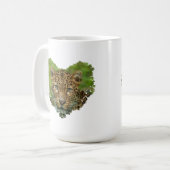 Jaguars Intensitätsherz Kaffeetasse (Vorderseite Links)