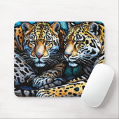 Jaguars Kunst Mousepad (Mit Mouse)