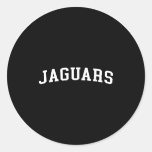 Jaguars Runder Aufkleber