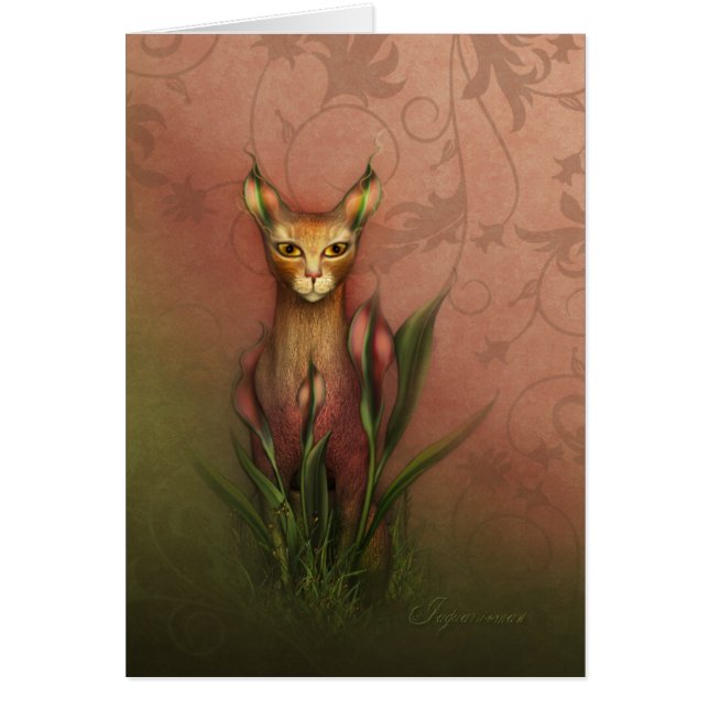 Jaguarwomans "Fantasie-Katze #1 " (Vorne)