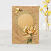 Jaguarwomans "gelbe Rosen-besondere Anlässe I " Karte (Gelbe Blume)