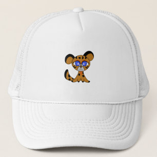 Jaguatirica Niedlich Ocelot Baby Truckerkappe