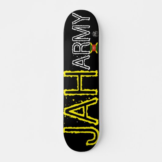 JAH ARMY / TST Skateboard, 7¾ Zoll Deck Skateboard (Vorne)